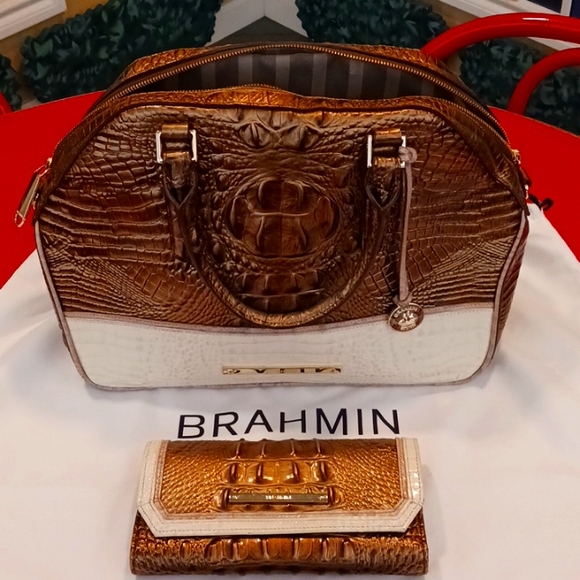 Original Brahmin purse - Picture 2 of 4